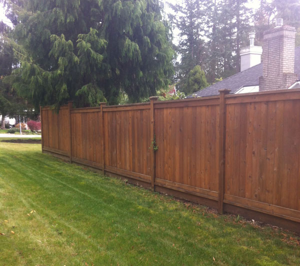 Fence Building East Lang Landscaping